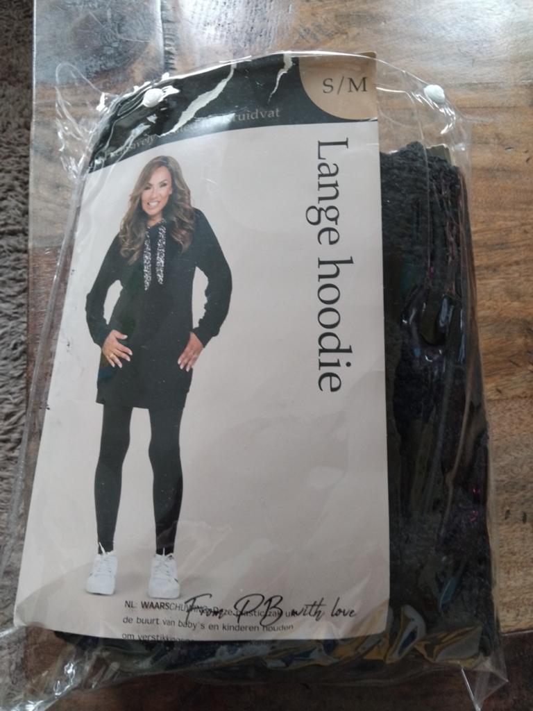 Lange hoodie patty brard, Kleding | Dames, Leggings, Maillots en Panty's, Ophalen, Nieuw, Panty