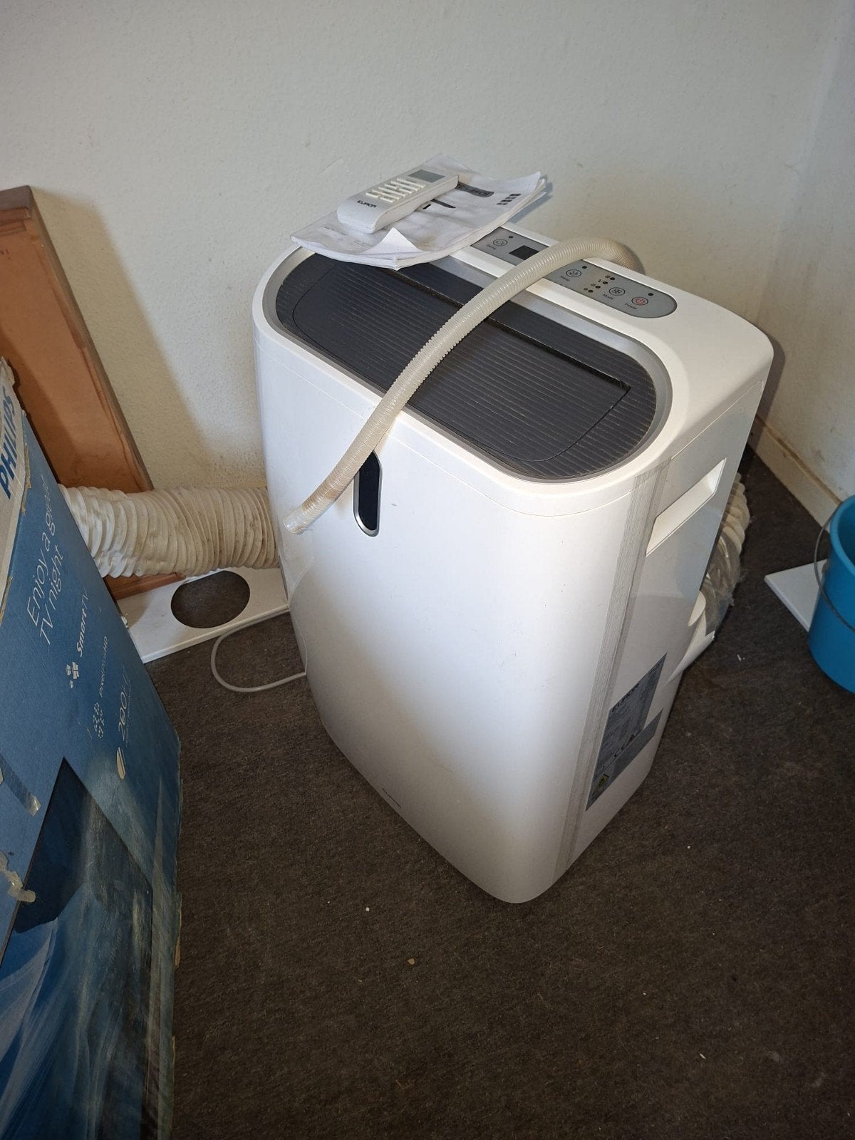 Eurom Mobiele Airco Polar 16CH - Koelen Verwarmen Ventilere, Witgoed en Apparatuur, Airco's, Ophalen, Gebruikt, Koelen en Ontvochtigen