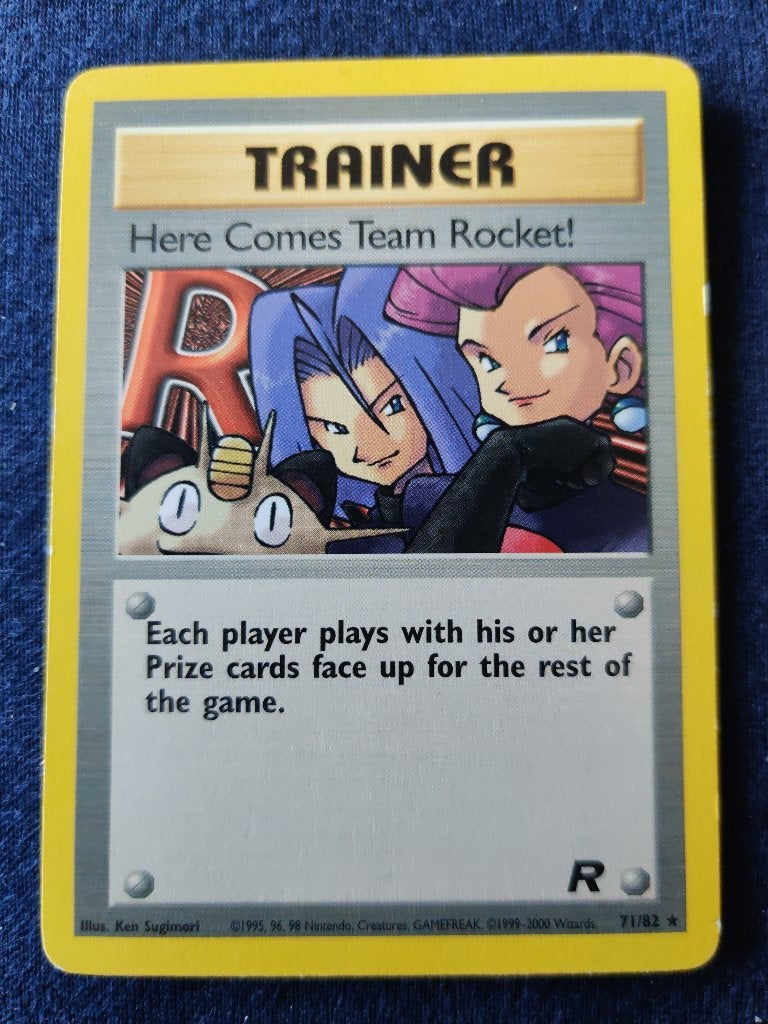 Here Comes Team Rocket! - Team Rocket 71/82 - Excelent, Ophalen of Verzenden, Nieuw