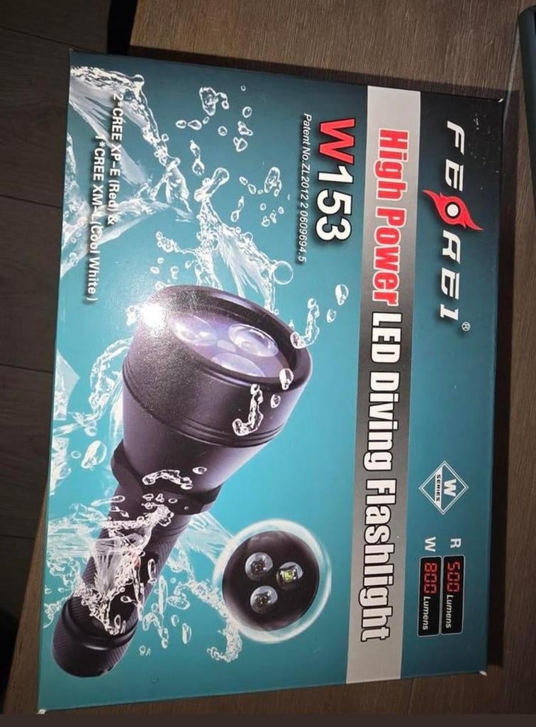 FEORFI W153 LED Duiklamp, Ophalen of Verzenden, Nieuw, Duiklamp