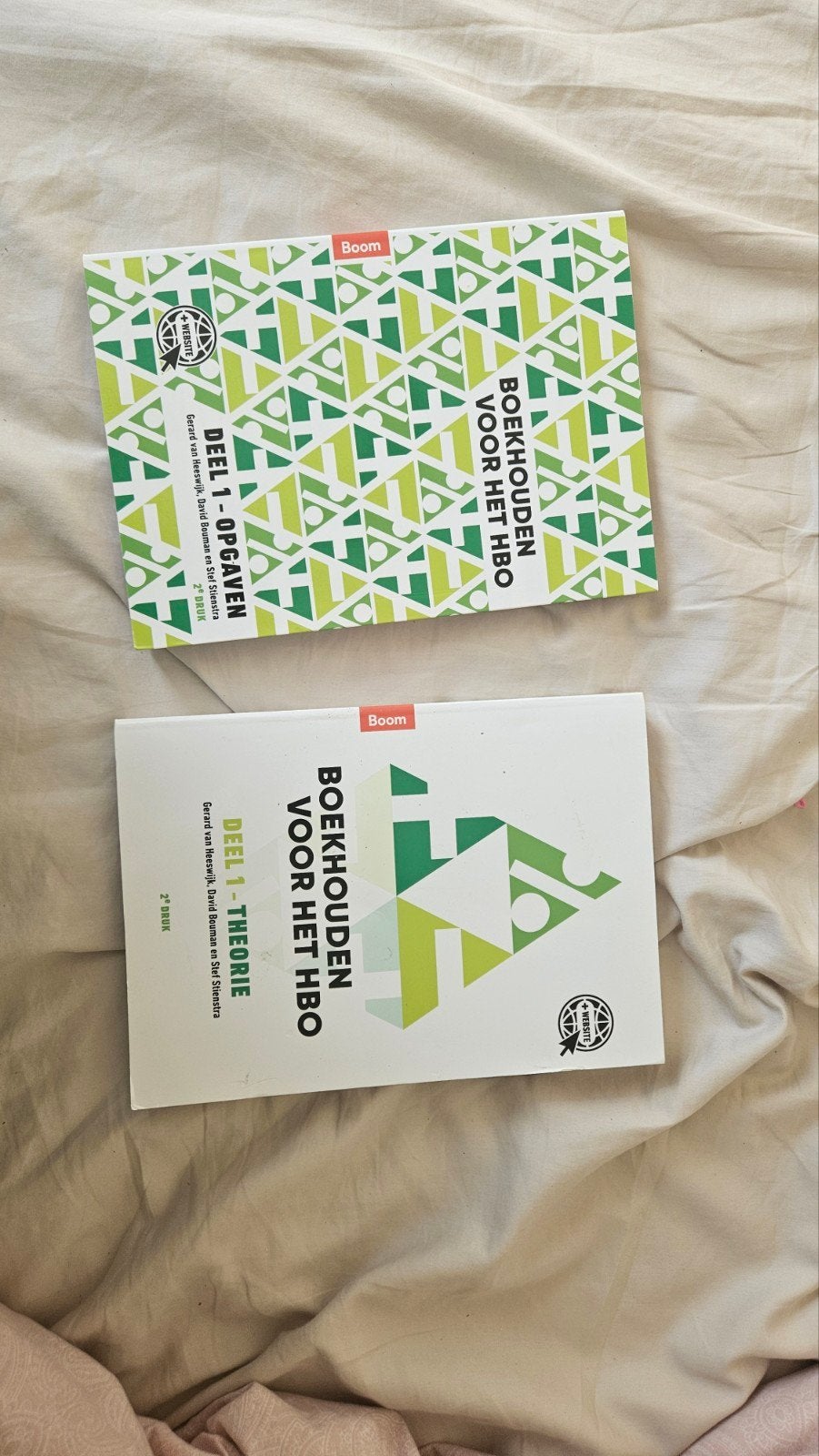 Boekhouden voor het HBO - Theorie & Opgaven (2 boeken), Ophalen of Verzenden