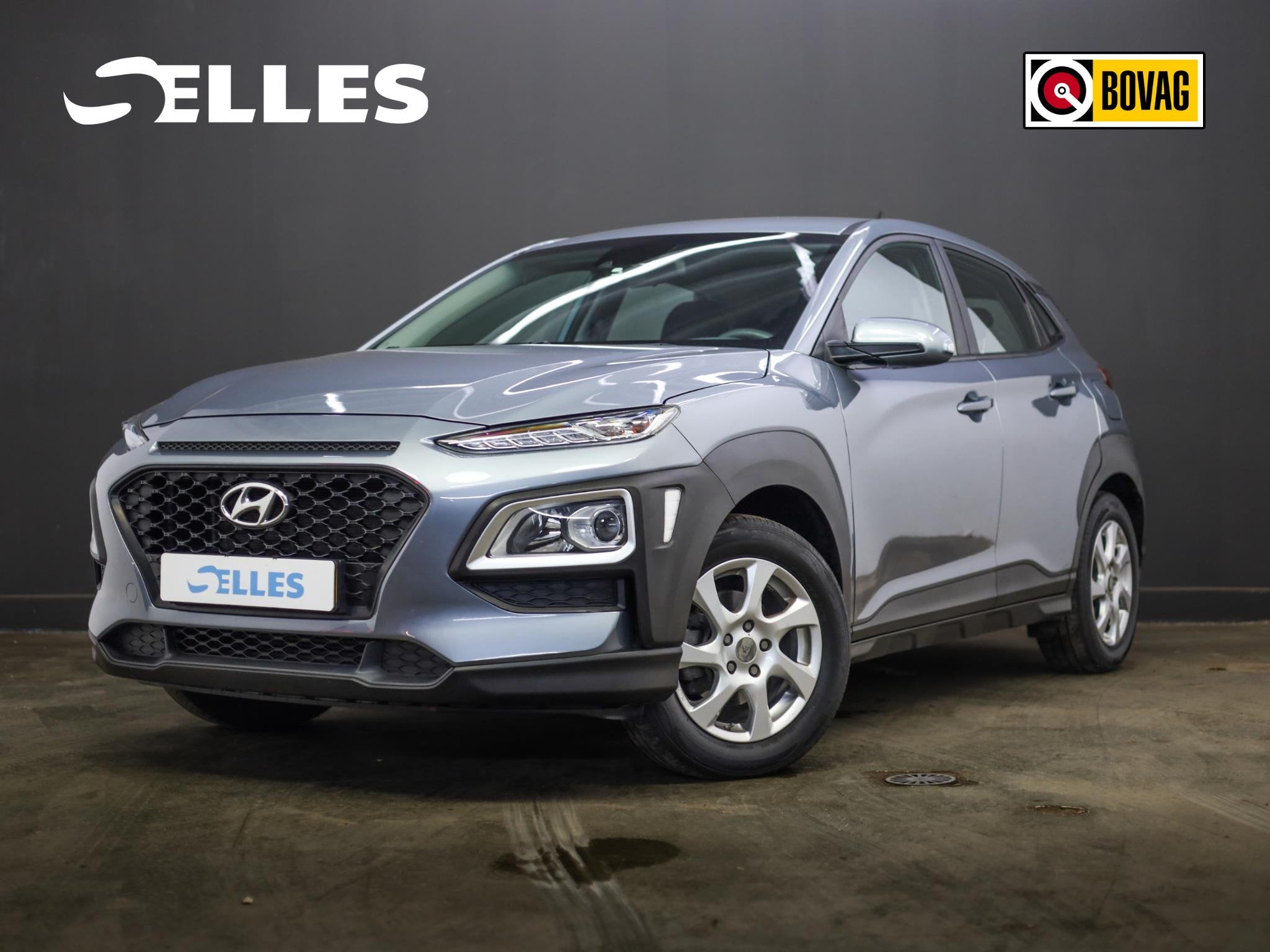 Hyundai Kona 1.0 T-GDI i-Drive | Airco | Bluetooth | Trekhaa, Auto's, Hyundai, Voorwielaandrijving, Stof, Gebruikt, Euro 6