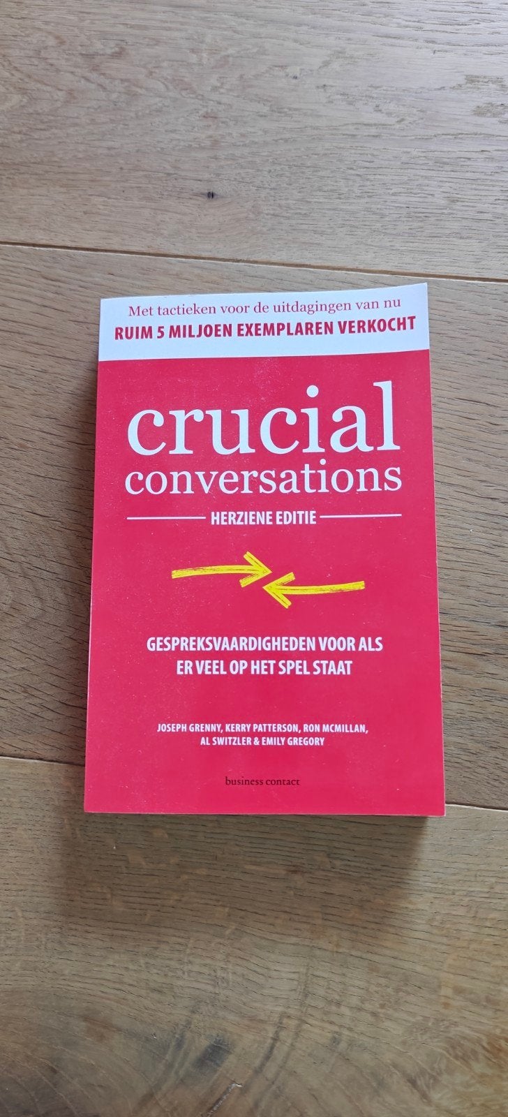 Crucial Conversations - Herzien editie, Ophalen of Verzenden, Zo goed als nieuw, Joseph Grenny