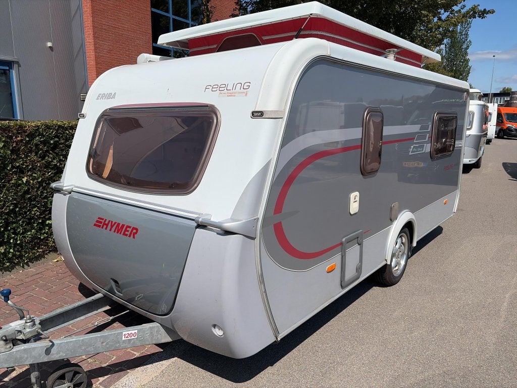 Eriba Feeling 430 2006 | LANGSLAPER | MOVER | LUIFEL, Caravans en Kamperen, Bedrijf, 4 tot 5 meter, Eriba, Tot en met 3