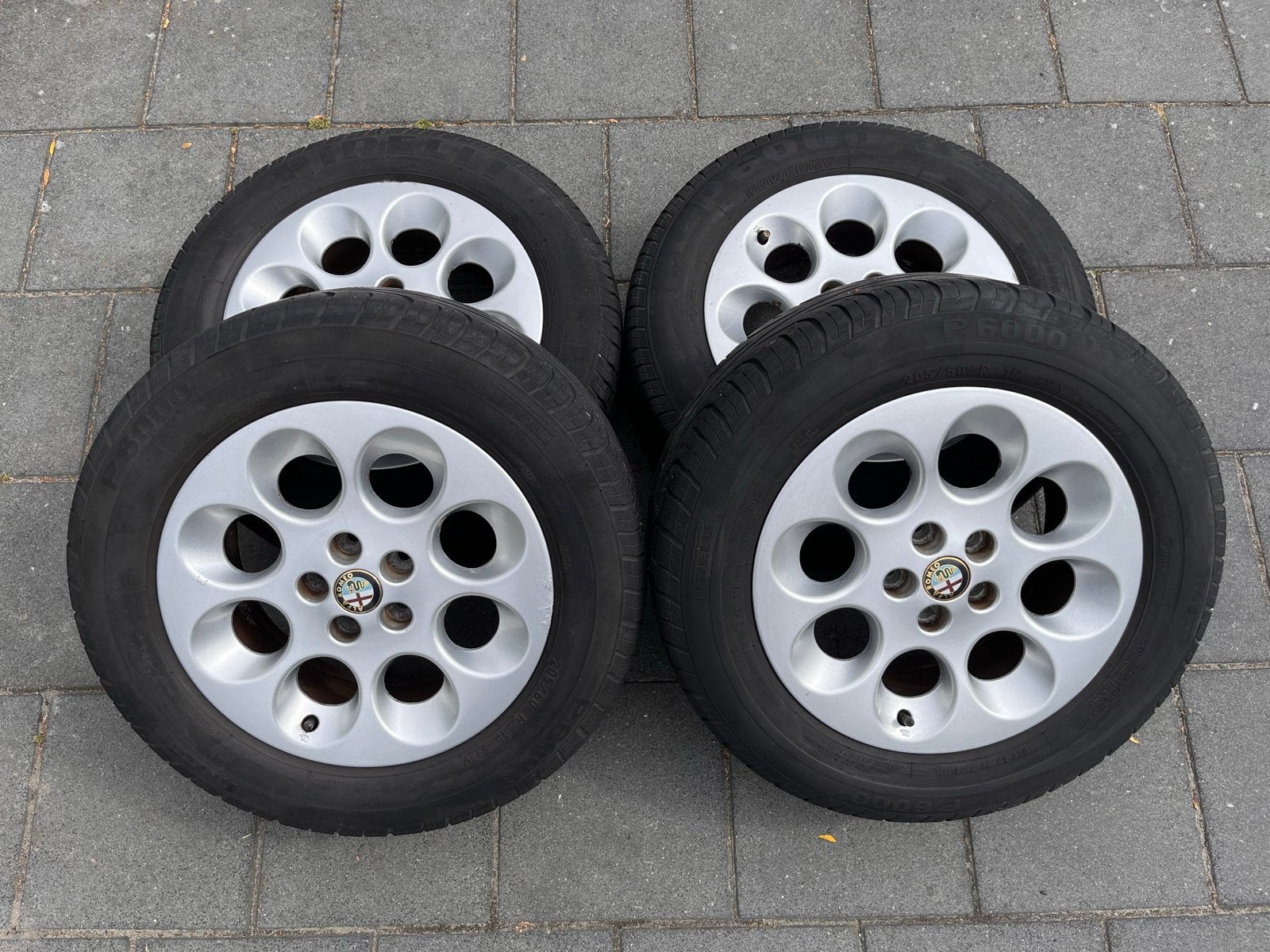 Orginele Alfa 156 147 GT velgen, Ophalen, Gebruikt