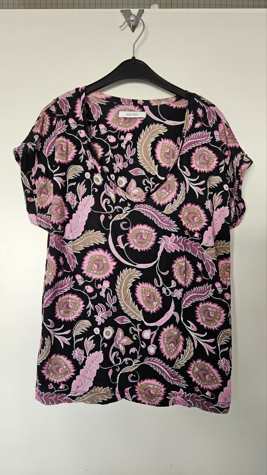 Sissy-Boy shirtje met bloemenprint - Maat M, Kleding | Dames, Maat 38/40 (M), Meerkleurig, Sissy-Boy, Ophalen of Verzenden