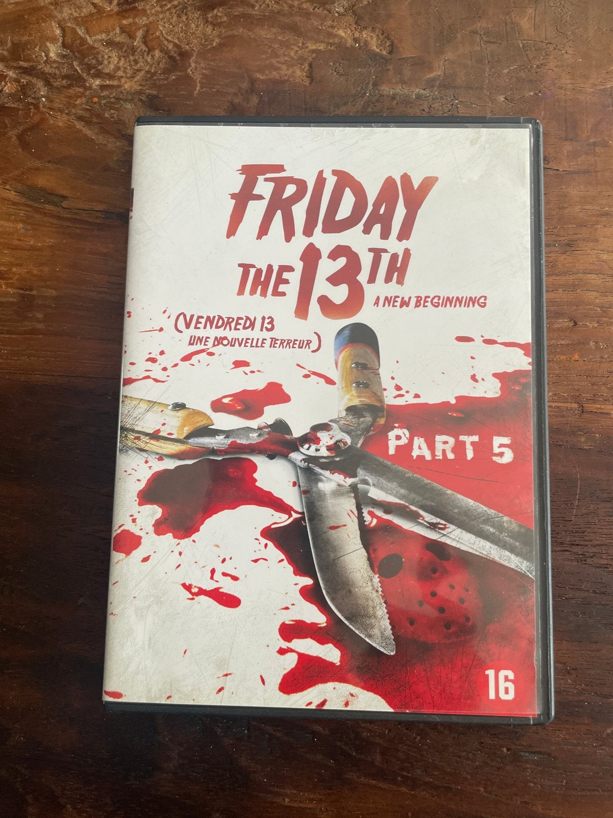 Friday the 13th Part 5: A New Beginning (DVD), Engels, Vanaf 16 jaar, Ophalen of Verzenden, Zo goed als nieuw