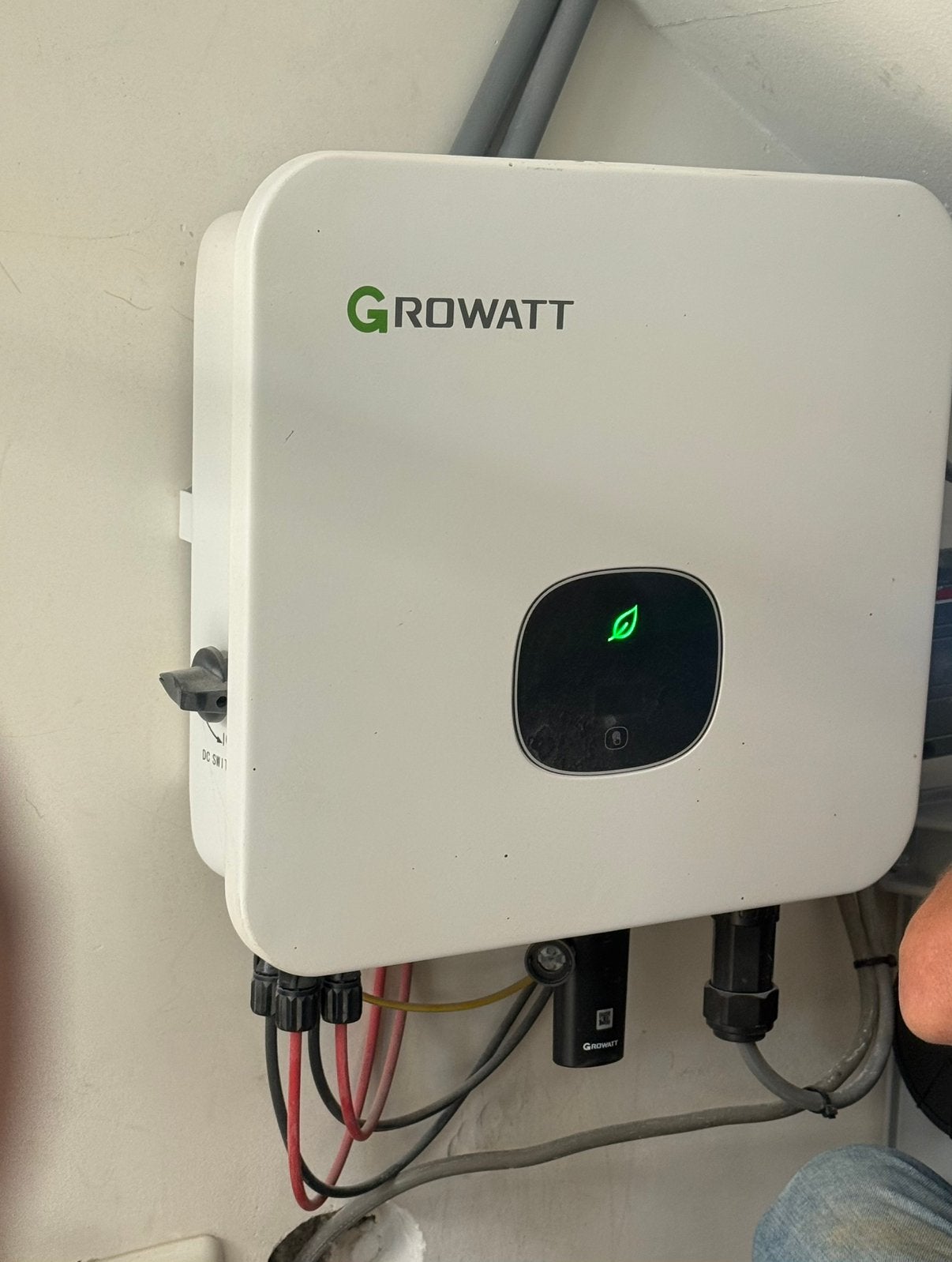 Growatt Omvormer zonnepanelen, Ophalen, Zo goed als nieuw, Compleet systeem, 200 wattpiek of meer