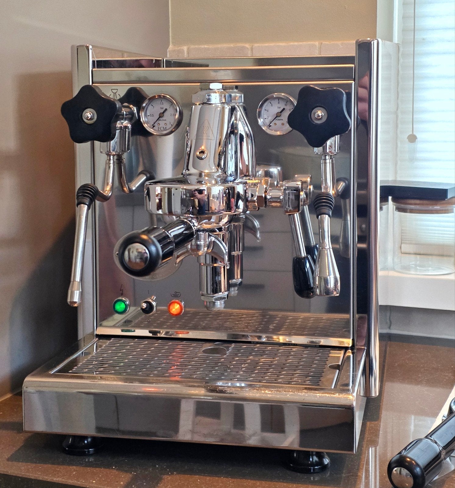ECM Technika III - E61 HX, Ophalen, Gebruikt, Espresso apparaat, 10 kopjes of meer