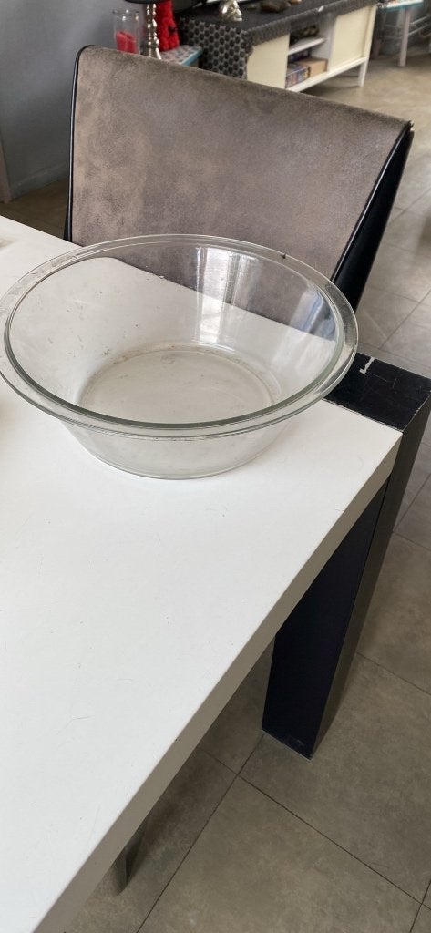 Schaal, Huis en Inrichting, Woonaccessoires | Schalen en Manden, Ophalen, Schaal, Rond, Glas