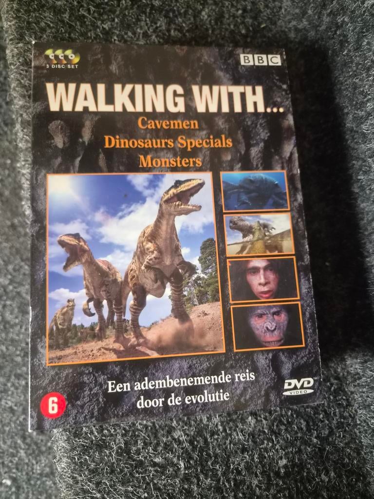 Walking With... Cavemen, Dinosaurs, Specials, Monsters DVD, Boxset, Natuur, Ophalen of Verzenden, Zo goed als nieuw