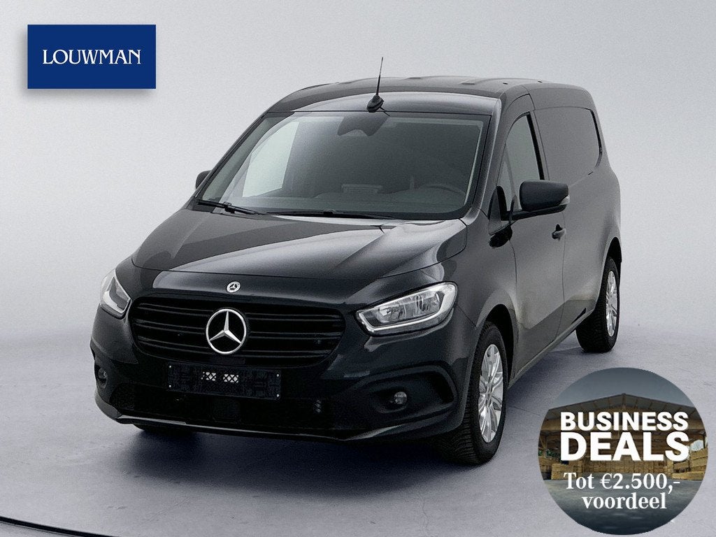 Mercedes-Benz Citan L2 110CDI AUTOMAAT PRO | Lichtmetalen ve, Auto's, Stof, 4 cilinders, Zwart, Mercedes-Benz