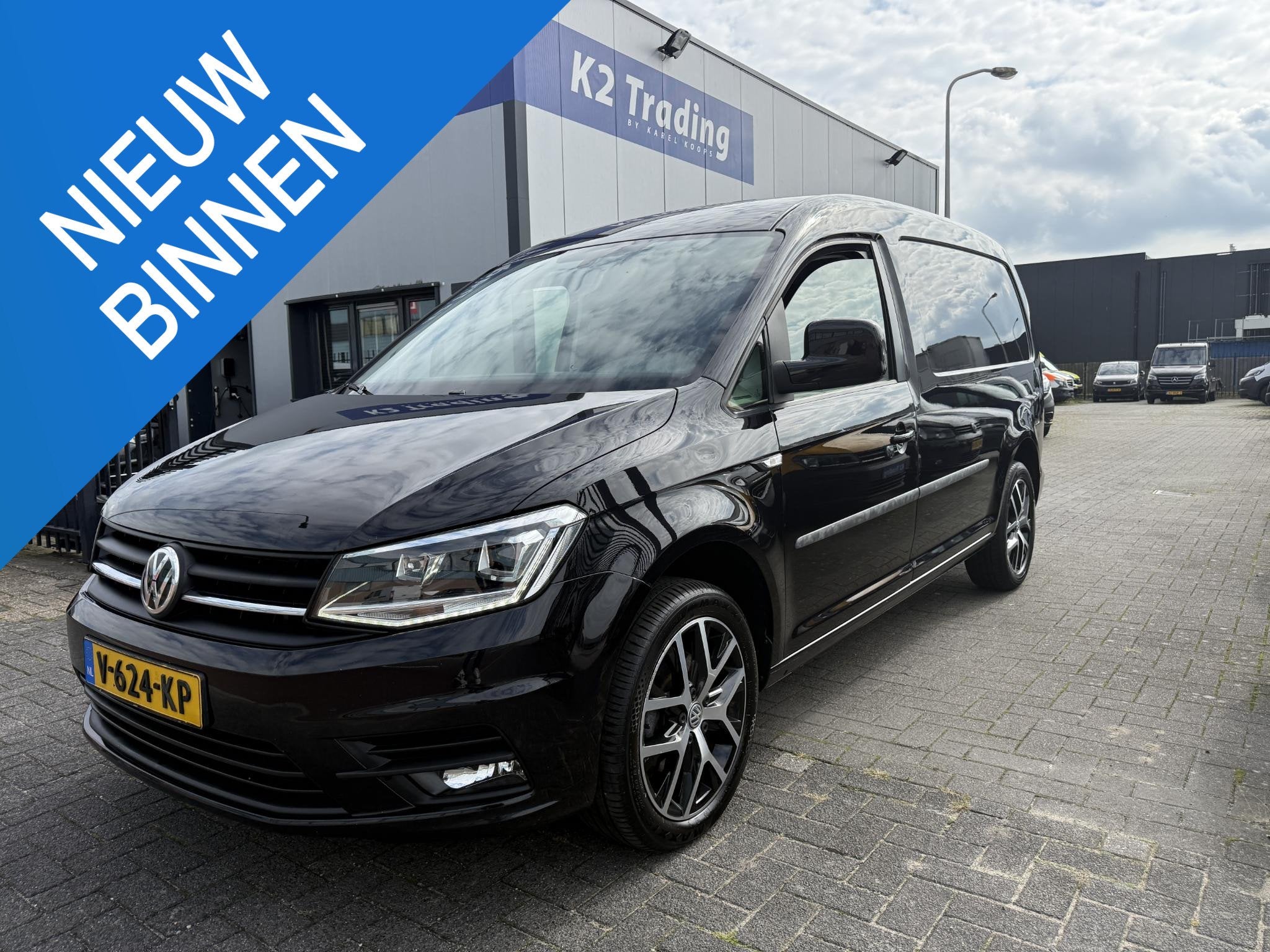 Volkswagen Caddy 2.0 TDI L2H1 BMT Maxi Highline Euro-6 Xenon, Voorwielaandrijving, Stof, Gebruikt, 4 cilinders