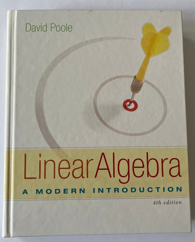 Boek - Linear Algebra - David Poole, Boeken, Verzenden, Zo goed als nieuw, Natuurwetenschap