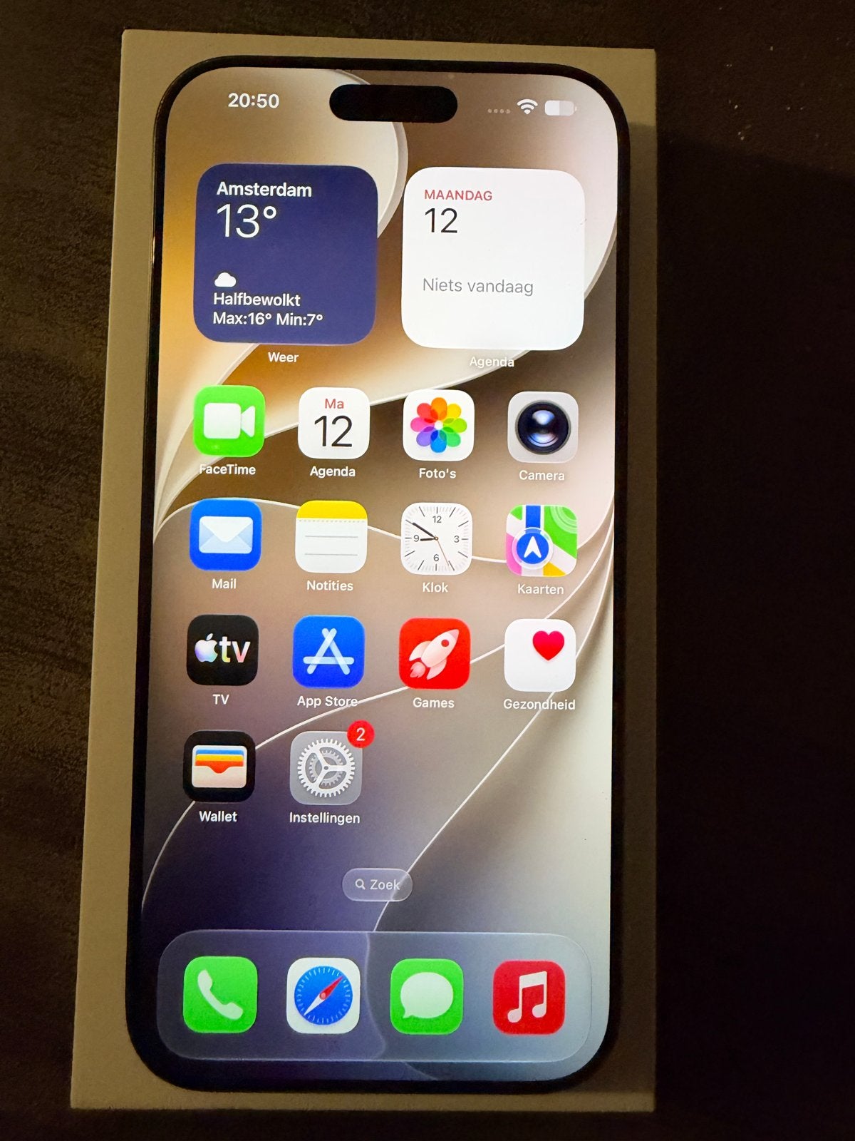 iPhone 16 Pro Max Zwart 256GB - Goede Staat, 256 GB, Gebruikt, Zwart, IPhone 16 Pro Max