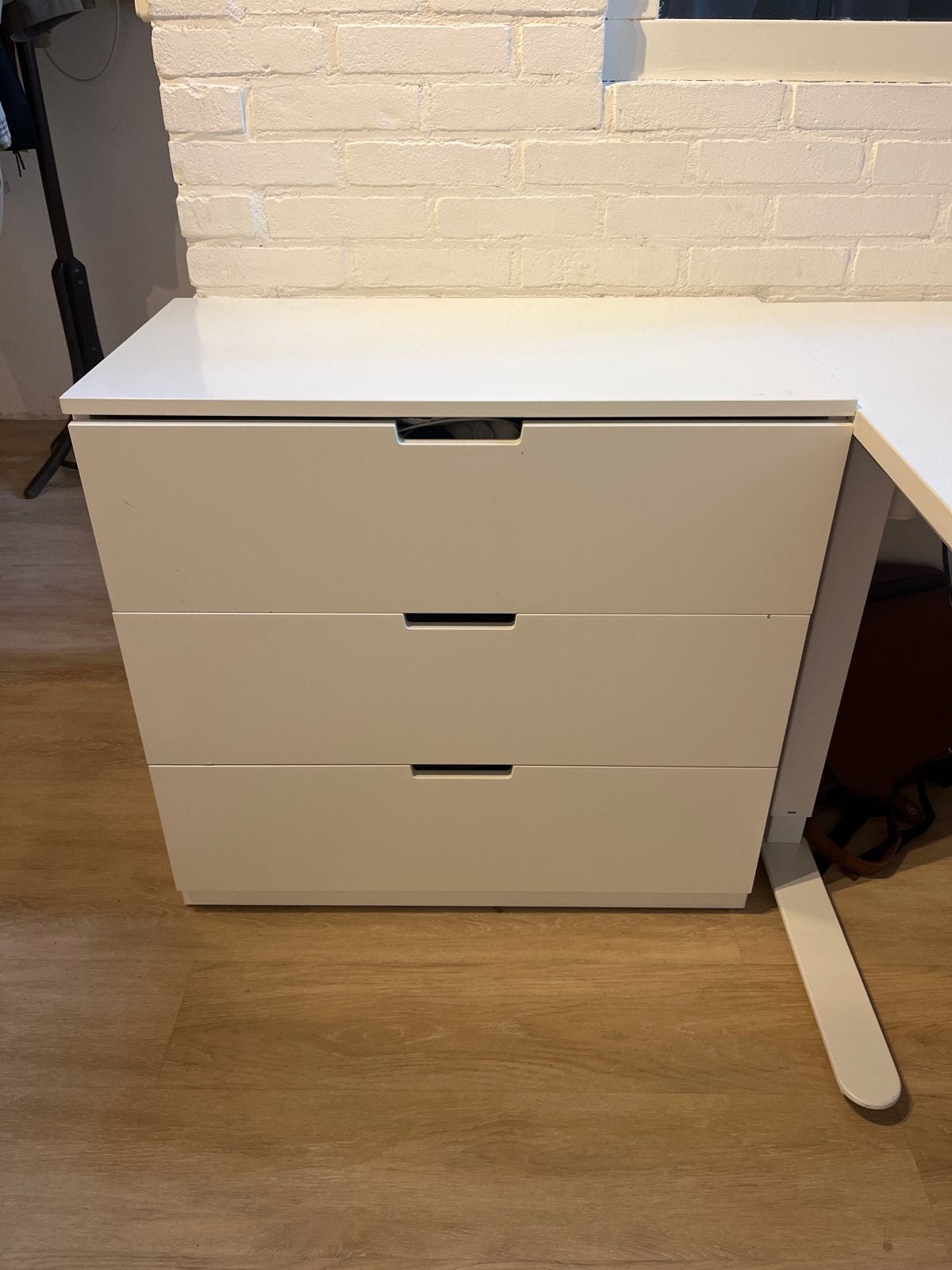 IKEA ladekast NORDLI - Gebruikt met lichte beschadigingen, Huis en Inrichting, Ophalen, Gebruikt, 50 tot 100 cm, 3 of 4 laden