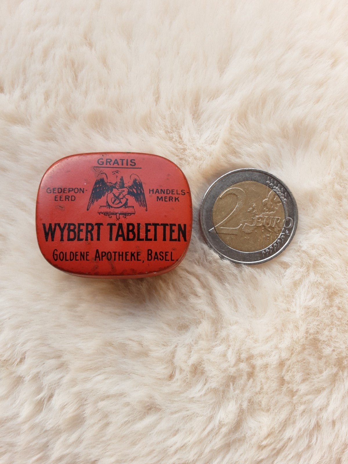WYBERT MONSTERBLIKJE.  C.A. 1910/1915., Verzamelen, Blikken, Ophalen of Verzenden, Gebruikt, Overige