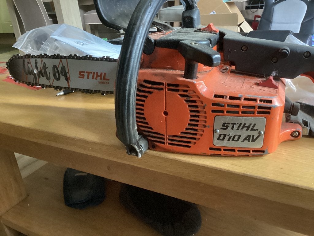 Stihl O10AV aangeboden, Ophalen, Gebruikt, Bijl, Stihl