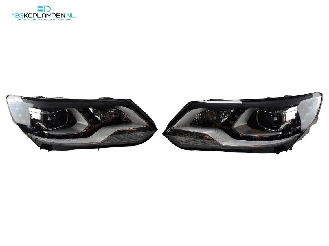 Tiguan 5N facelift Xenon LED koplamp koplampen links rechts, Auto-onderdelen, Verlichting, Ophalen, Gebruikt, -, Volkswagen