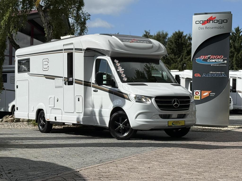 Carthago C1-Tourer T 149 LE - MERCEDES-ENKELE BEDDEN - 2025, Standaard zit, Koelkast, Ringverwarming, Airbags