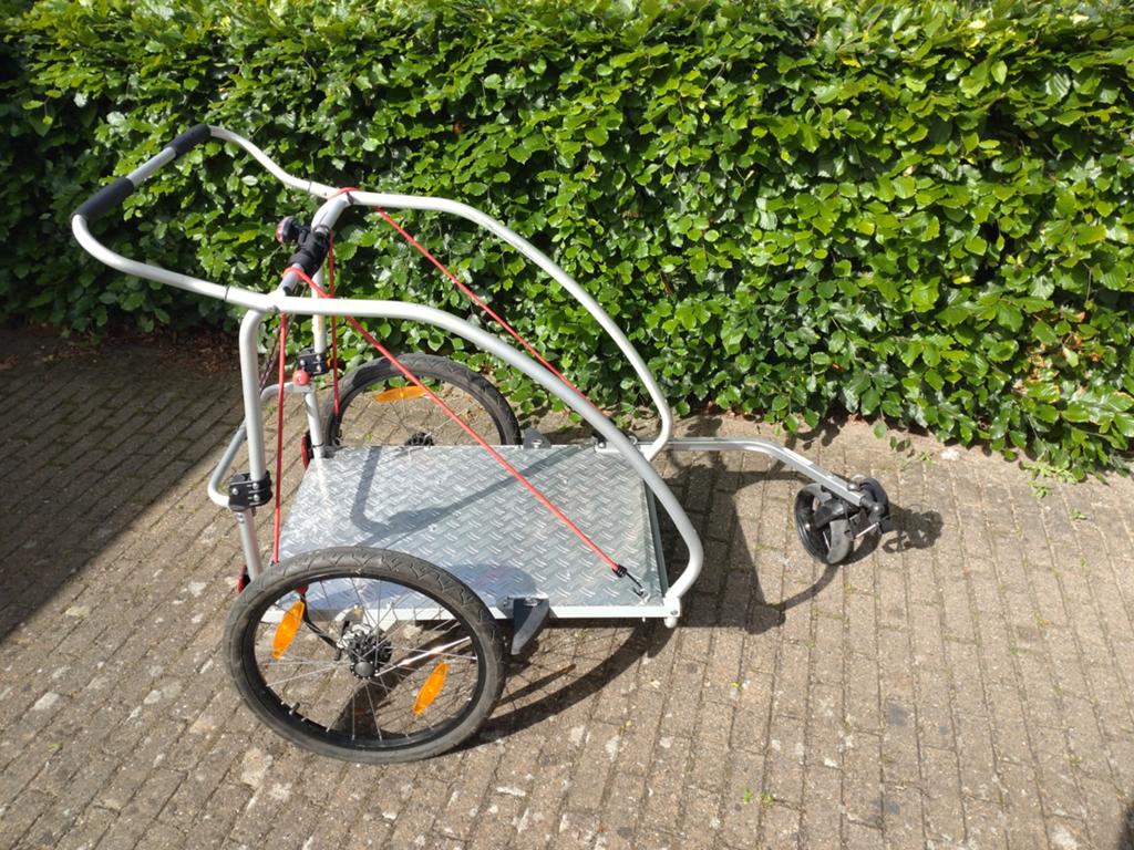 Fietskar / bagagekar, Fietsen en Brommers, Ophalen, Gebruikt, Thule Coaster XT, Kinderkar