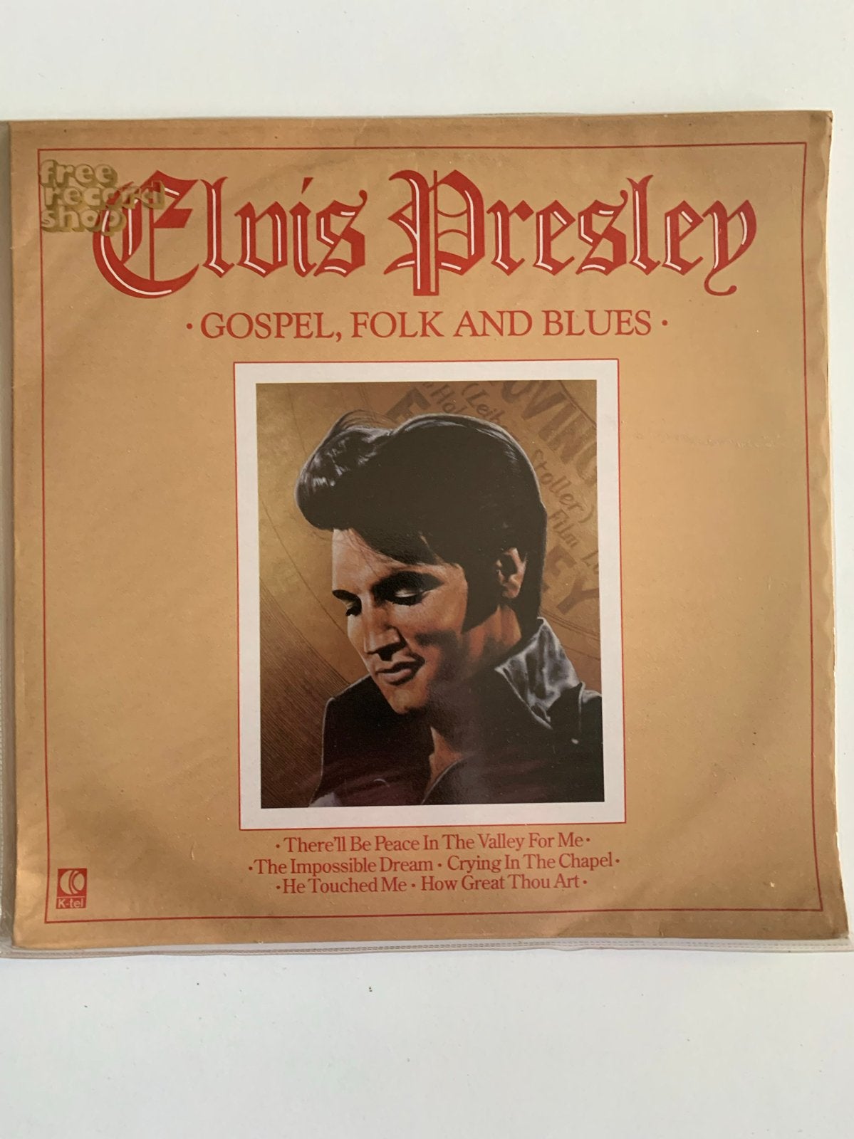 Elvis Presley - Gospel, Folk and Blues LP, LP, Gebruikt, Overige genres, Ophalen of Verzenden