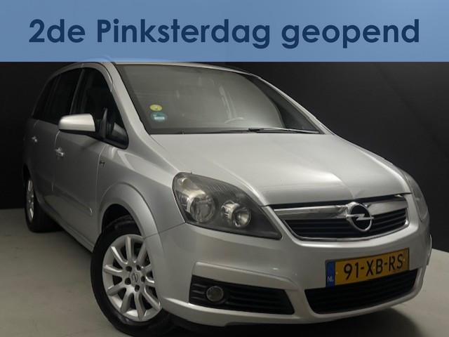 Opel Zafira 1.8 Temptation *7 persoons* (bj 2007), Auto's, Gebruikt, 4 cilinders, Origineel Nederlands, Zilver of Grijs