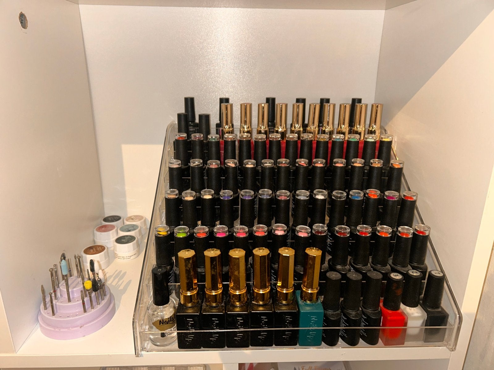COMPLETE NAGELSTUDIO STARTERSPAKKET – ALLES INBEGREPEN!, Ophalen of Verzenden, Zo goed als nieuw, Overige typen