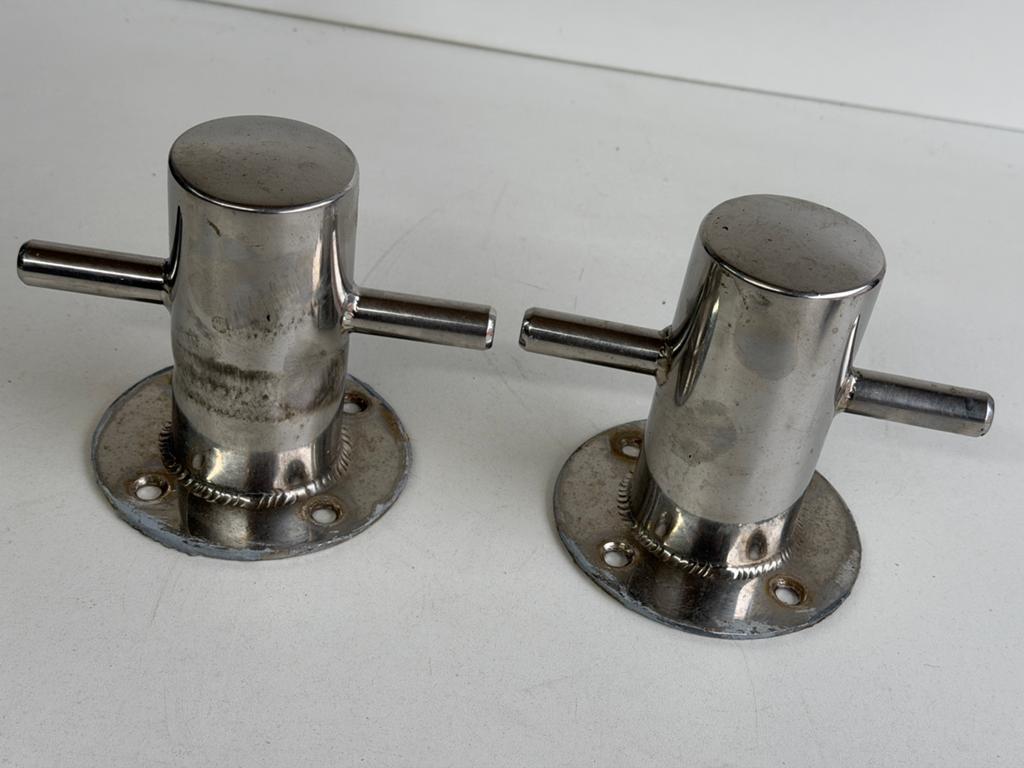 2 x RVS bolder 135 mm, Ophalen of Verzenden, Gebruikt, Overige typen