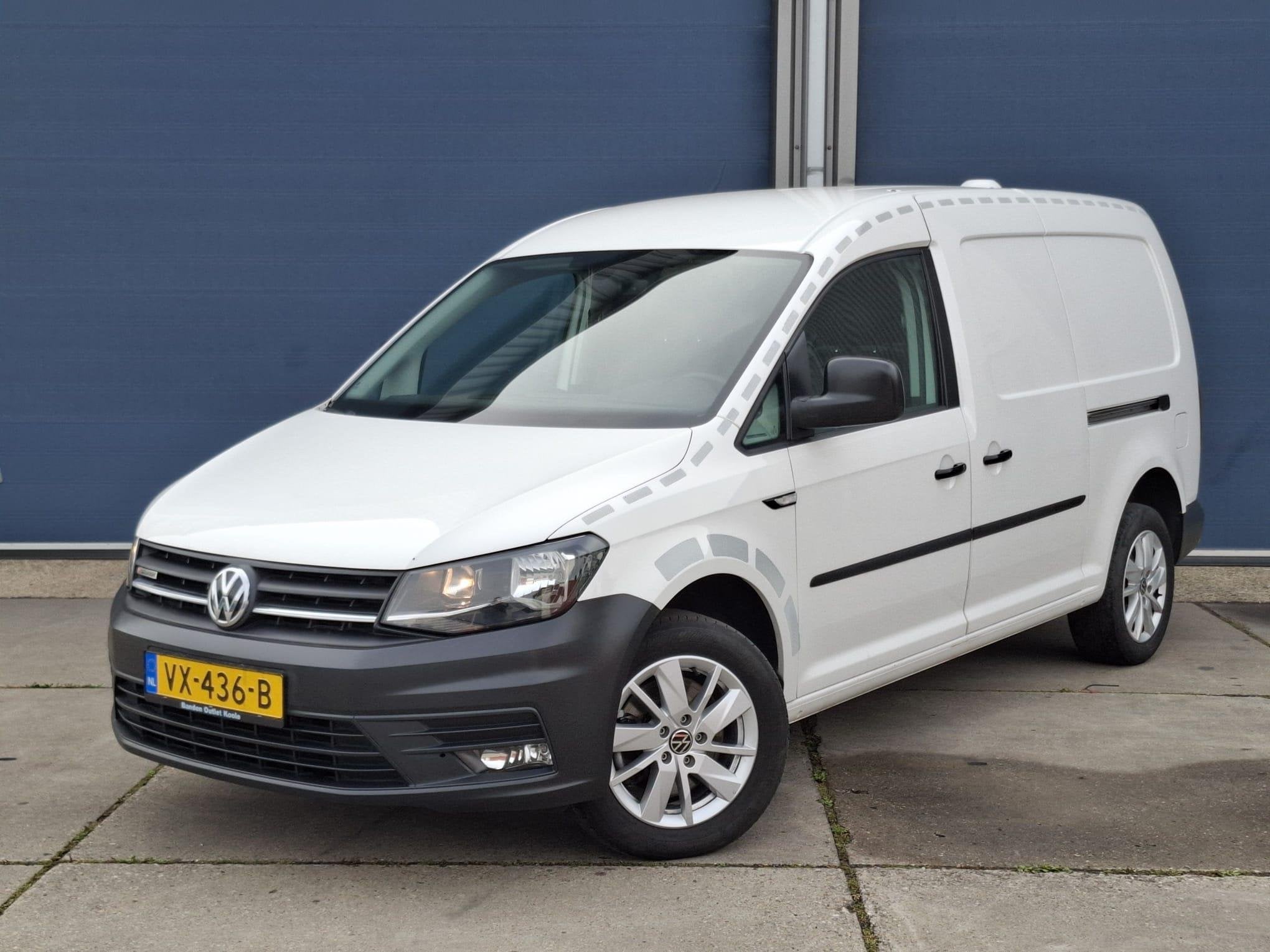 Volkswagen Caddy 2.0 TDI L2H1 BMT 4Motion Maxi Highline DUBB, Auto's, Stof, Gebruikt, 4 cilinders, 150 pk