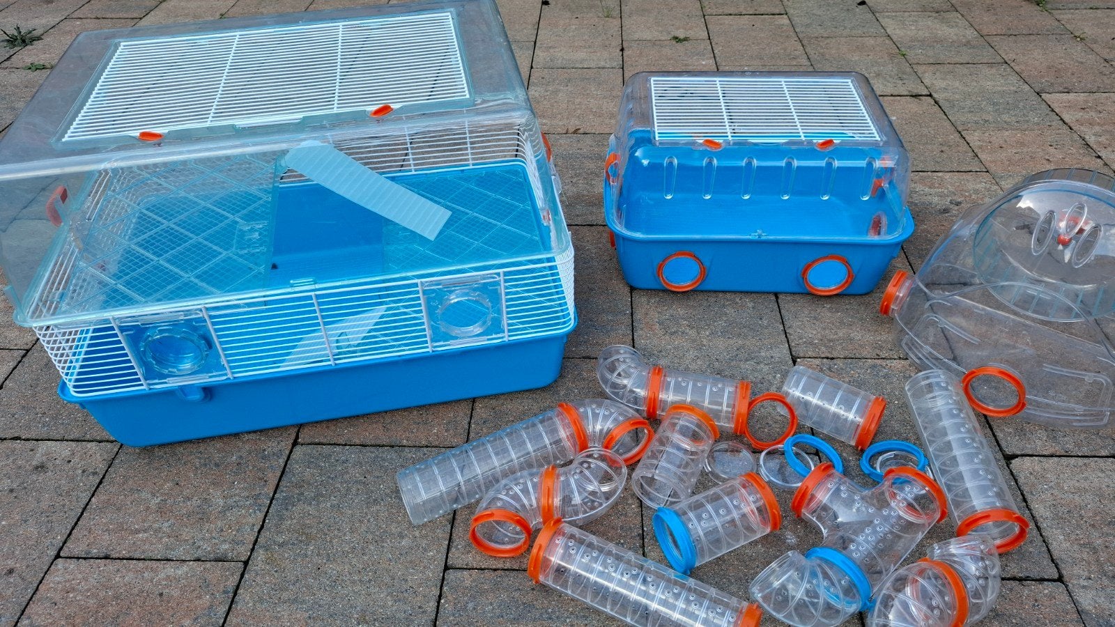 mooie kooi voor kleine knaagdieren, Dieren en Toebehoren, Kooi, Gebruikt, Minder dan 75 cm, Hamster