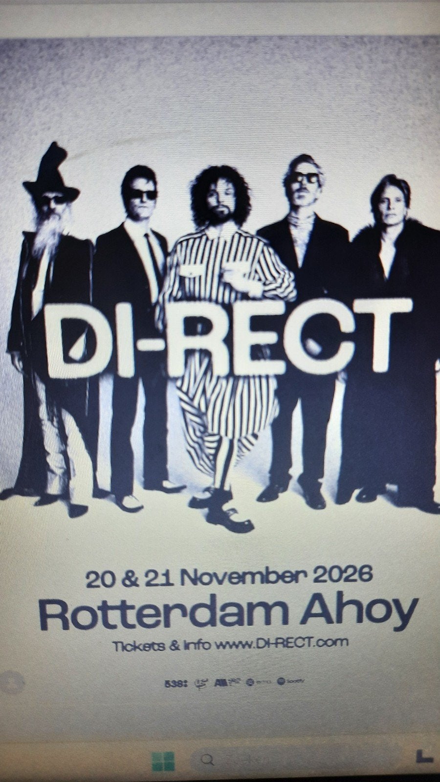 2 Arena vloer tickets te koop Di-rect ahoy 2026, Twee personen