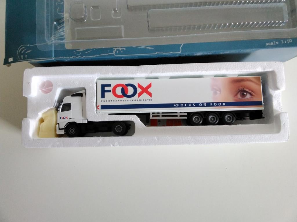 Lion Toys Foox vrachtwagen schaal 1:50, Hobby en Vrije tijd, Ophalen of Verzenden, Bus of Vrachtwagen