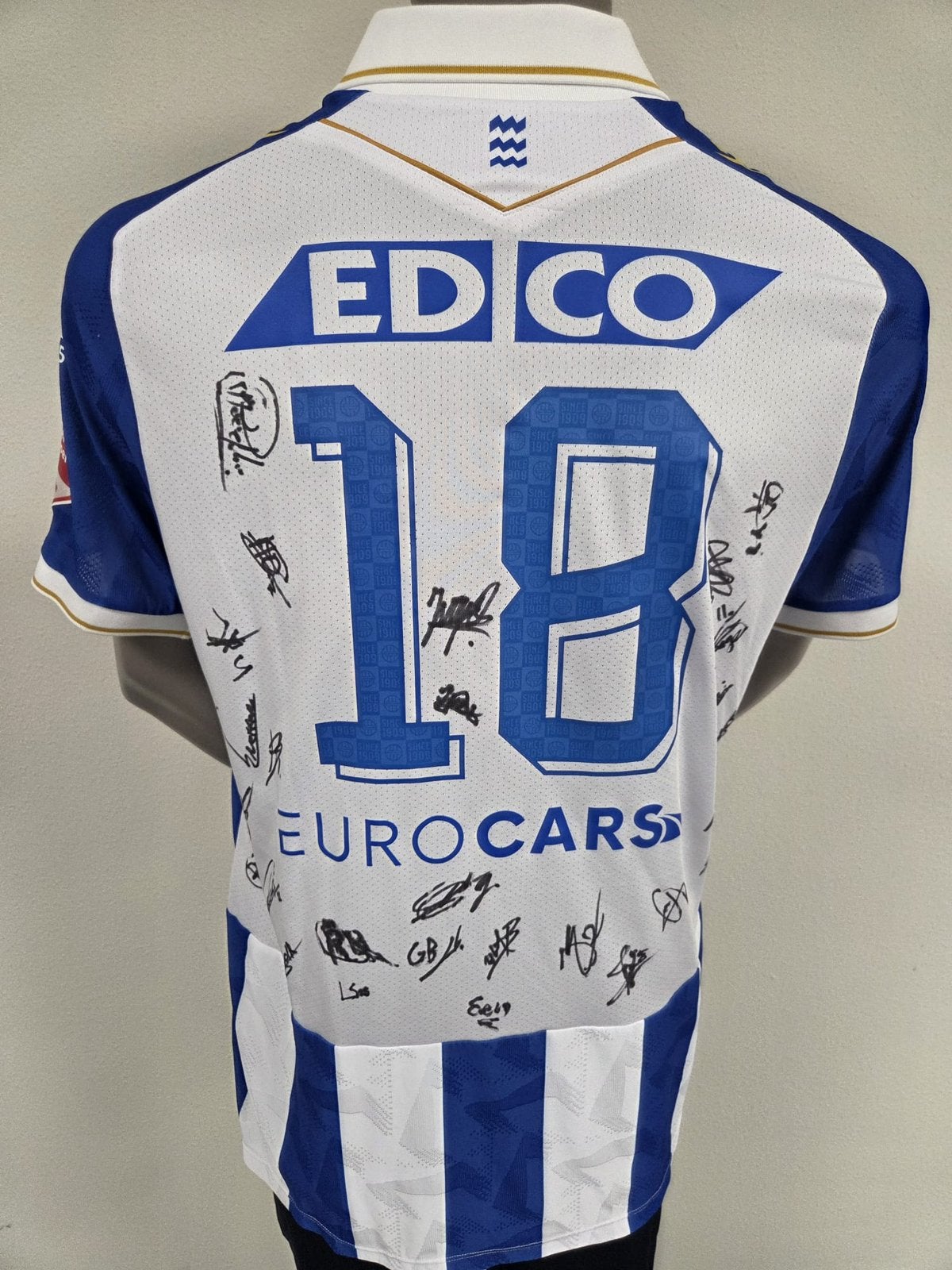 Gesigneerd FC Eindhoven shirt Antonio Bazdaric 2026-2027, Ophalen of Verzenden, Zo goed als nieuw, Overige binnenlandse clubs
