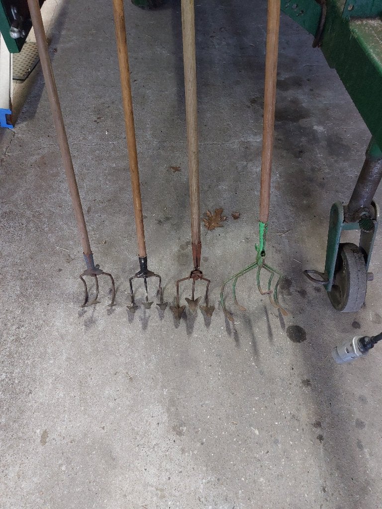 Diverse krabbers, Tuin en Terras, Hand-tuingereedschap, Ophalen, Gebruikt, Hark