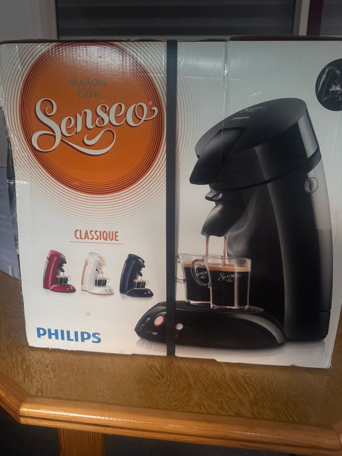 Koffie apparaat sense merk Philips, Ophalen of Verzenden, Zo goed als nieuw, Koffiemachine