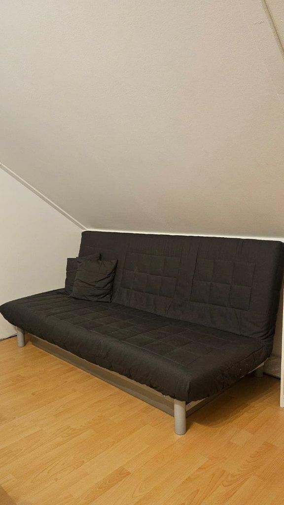 Slaapbank Ikea Beddinge, Huis en Inrichting, Ophalen, Gebruikt, Blauw, Tweepersoons