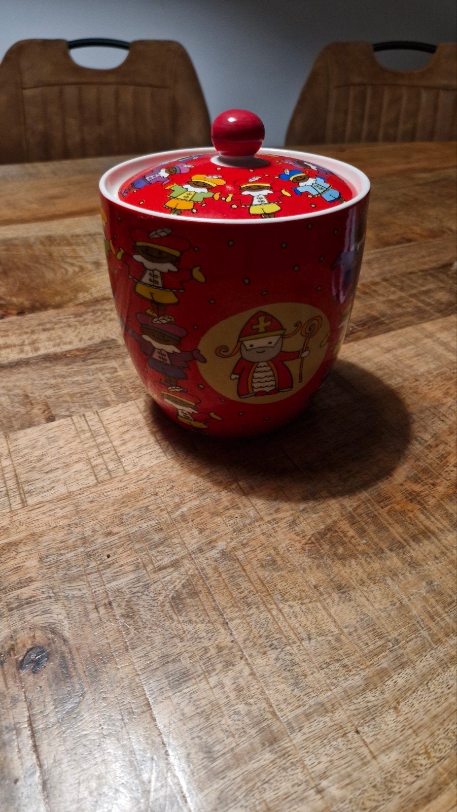 Pepernoten pot zwarte piet, Huis en Inrichting, Overige typen, Ophalen of Verzenden, Zo goed als nieuw, Overige stijlen