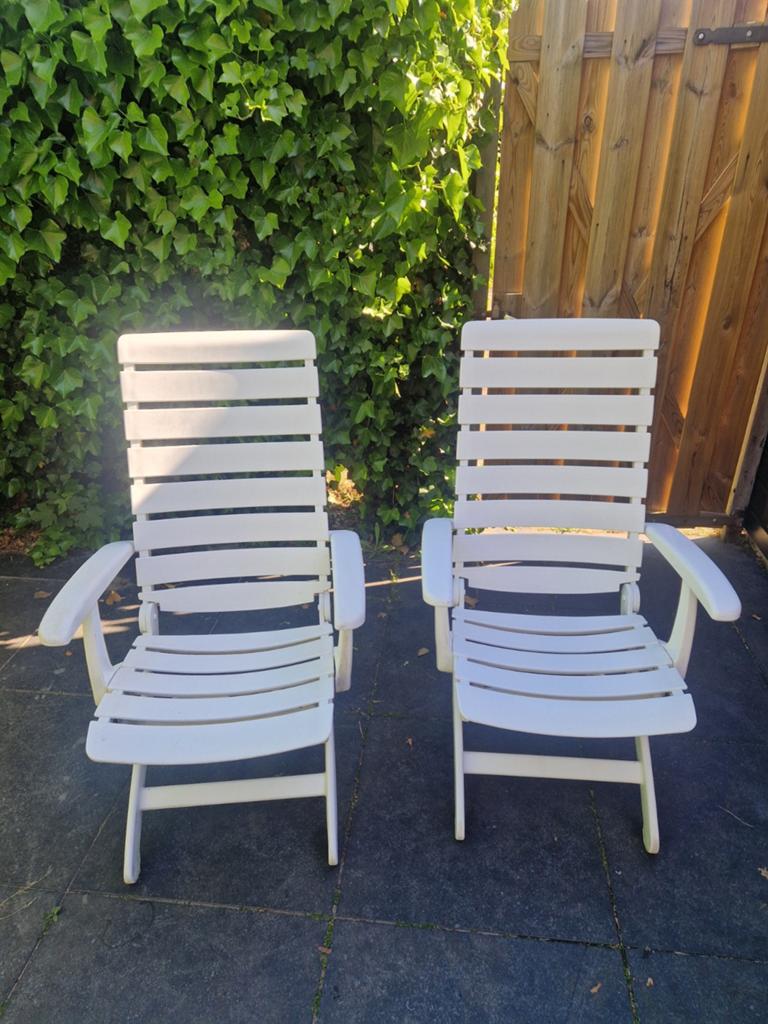 2 Kettler Tiffany tuinstoelen - verstelbaar, Tuin en Terras, Tuinstoelen, Ophalen