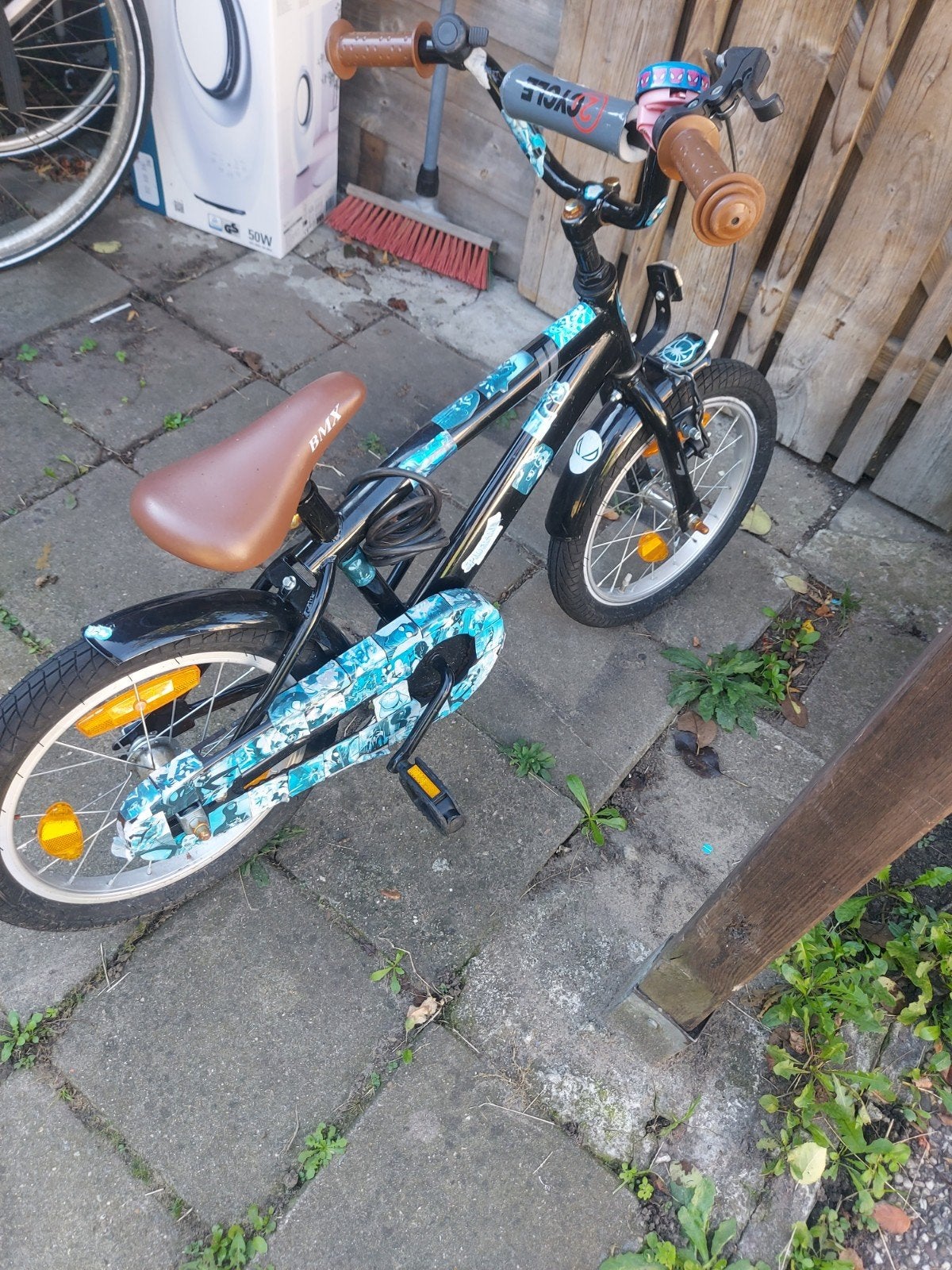 jongensfiets 4 tot 7 jaar 16 inch, Ophalen, Zo goed als nieuw