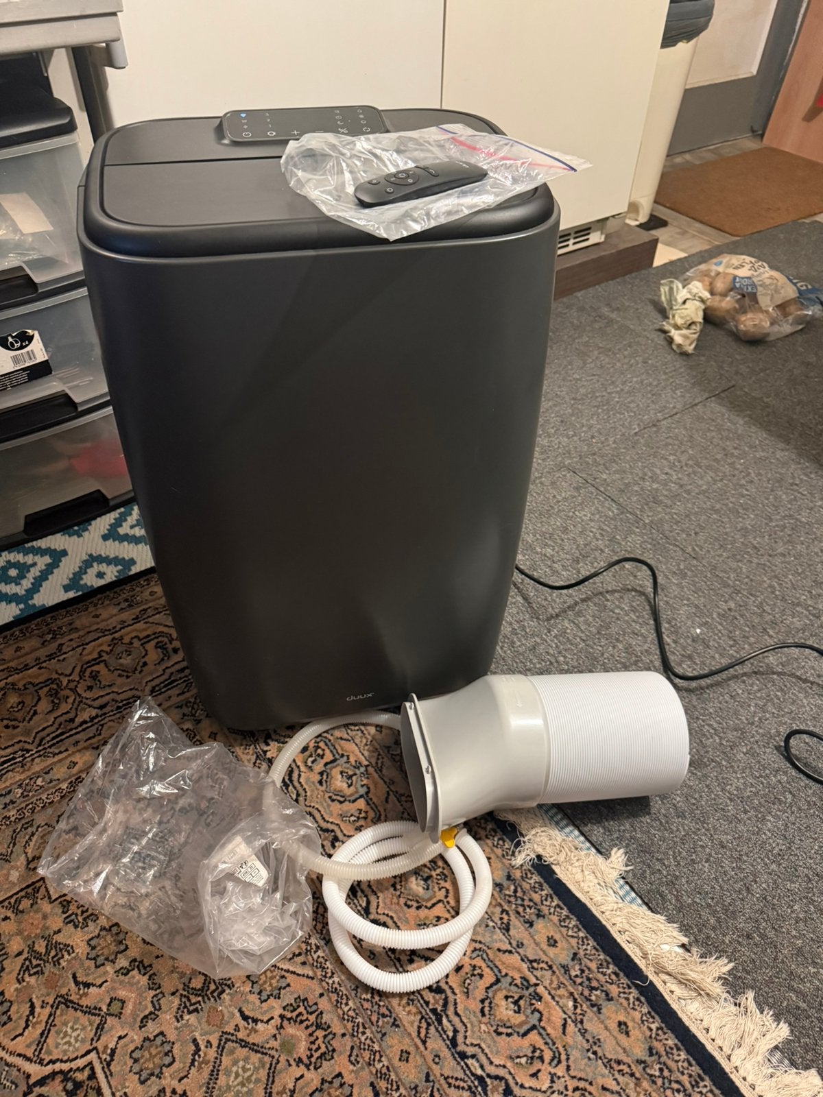 Duux mobile airco nieuwe staat een maan gebruikt, Minder dan 20 liter, Boiler, Ophalen of Verzenden, Minder dan 3 jaar oud