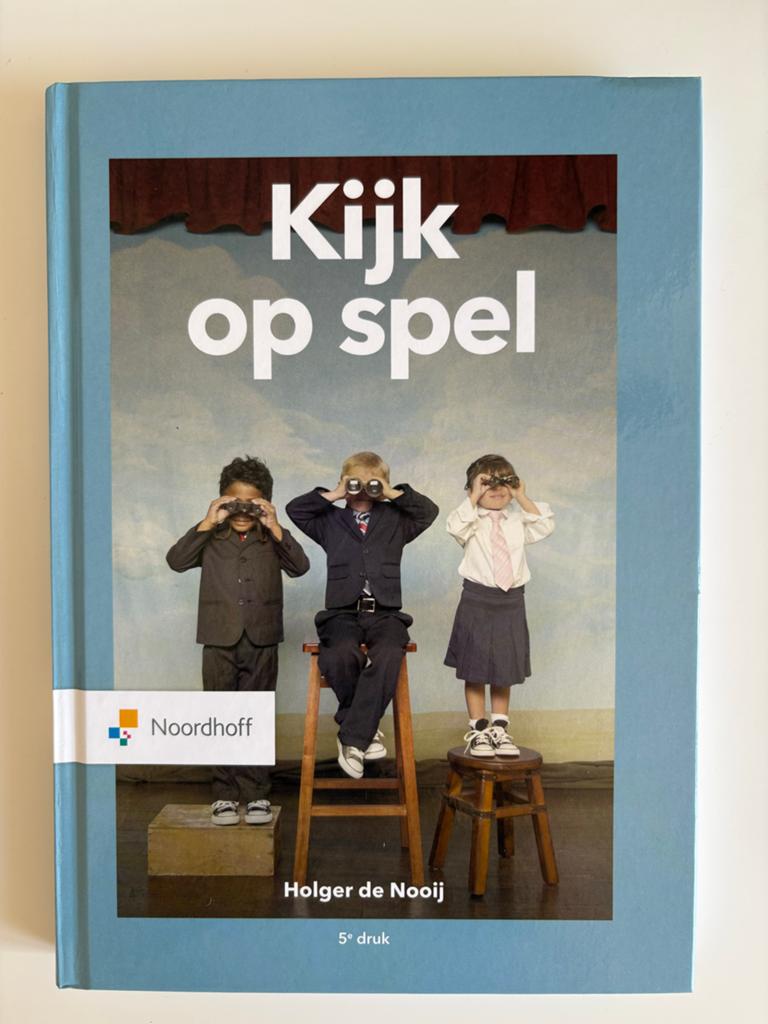 Kijk op spel - Holger de Nooij (5e druk), Boeken, Studieboeken en Cursussen, Nieuw, Overige niveaus, Alpha, Ophalen