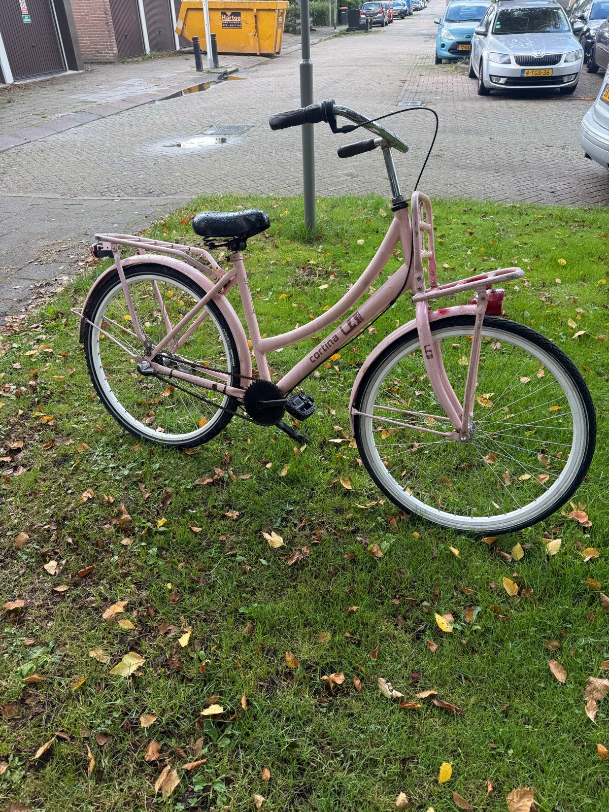 Cortina Kinderfiets 26 inch - Roze, Fietsen en Brommers, Ophalen of Verzenden, Gebruikt, 20 inch of meer
