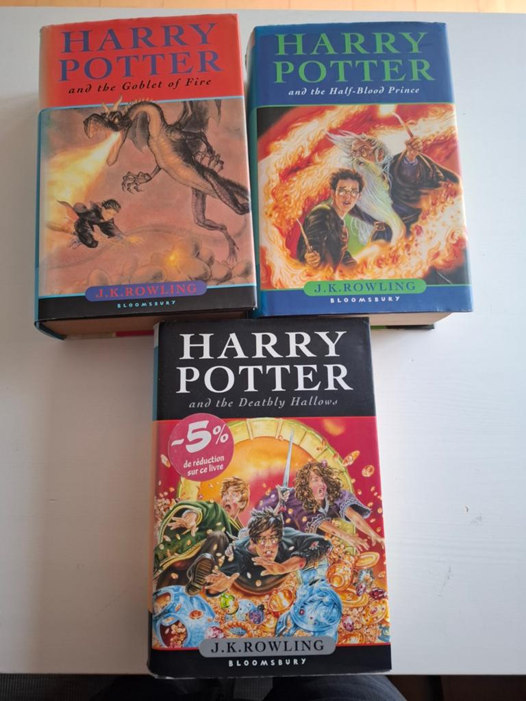 Harry Potter. Hardcover. 2 1e drukken, Ophalen, Gelezen