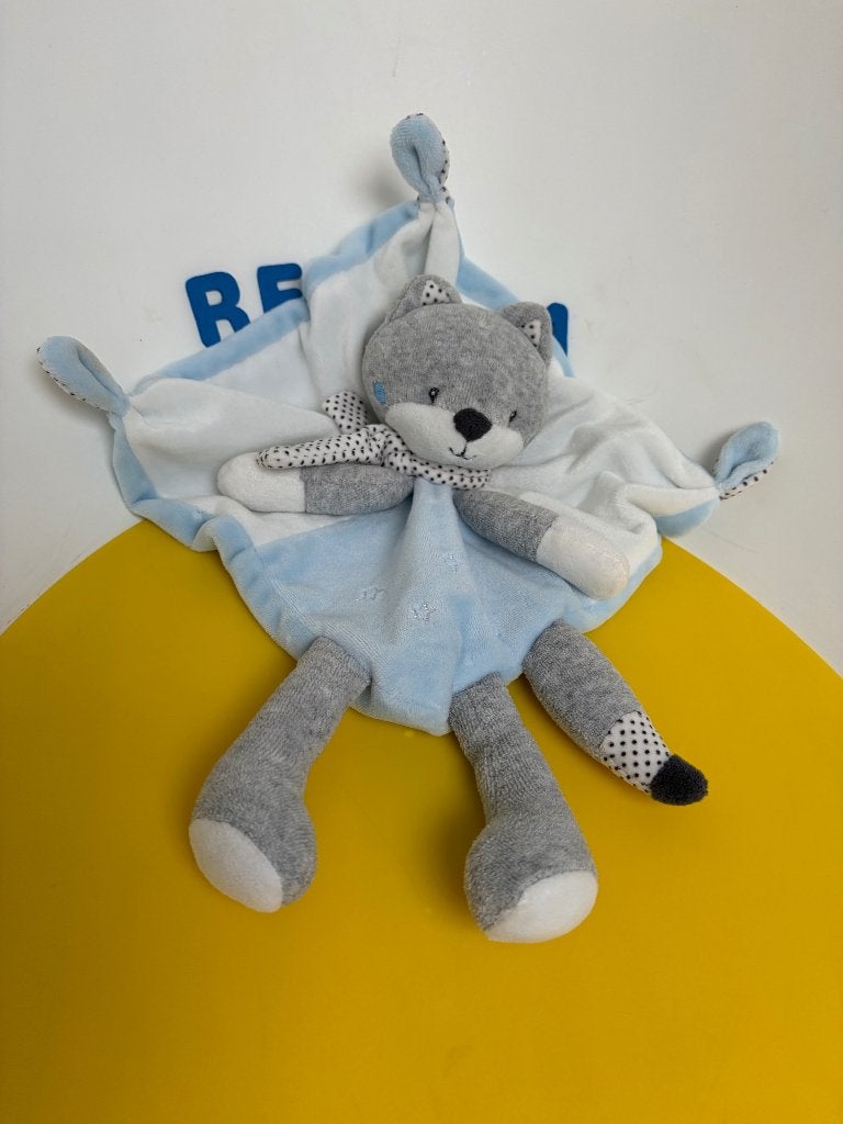 K2773 nicotoy doekje beer licht blauw, Ophalen of Verzenden, Zo goed als nieuw, Overige typen