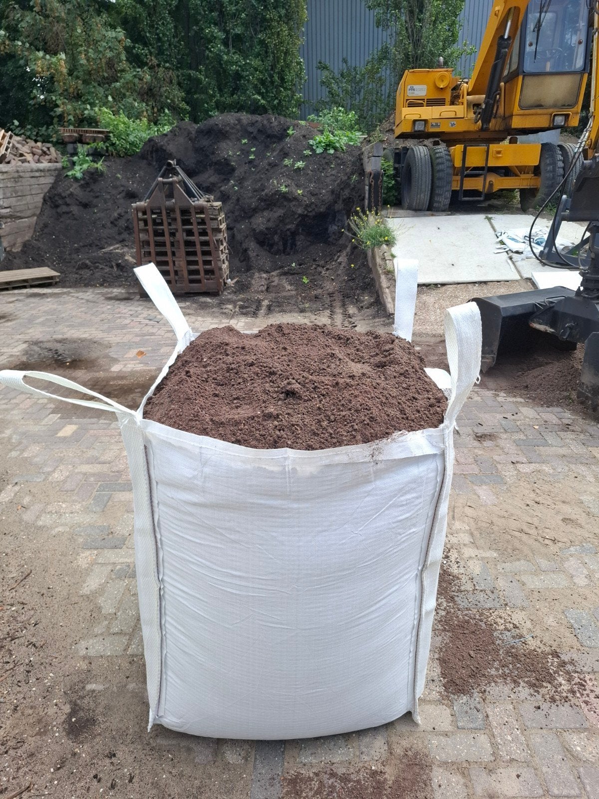 2 bigbags 0-4 mm granulaat/korrel verharding, Tuin en Terras, Ophalen of Verzenden, Overige typen