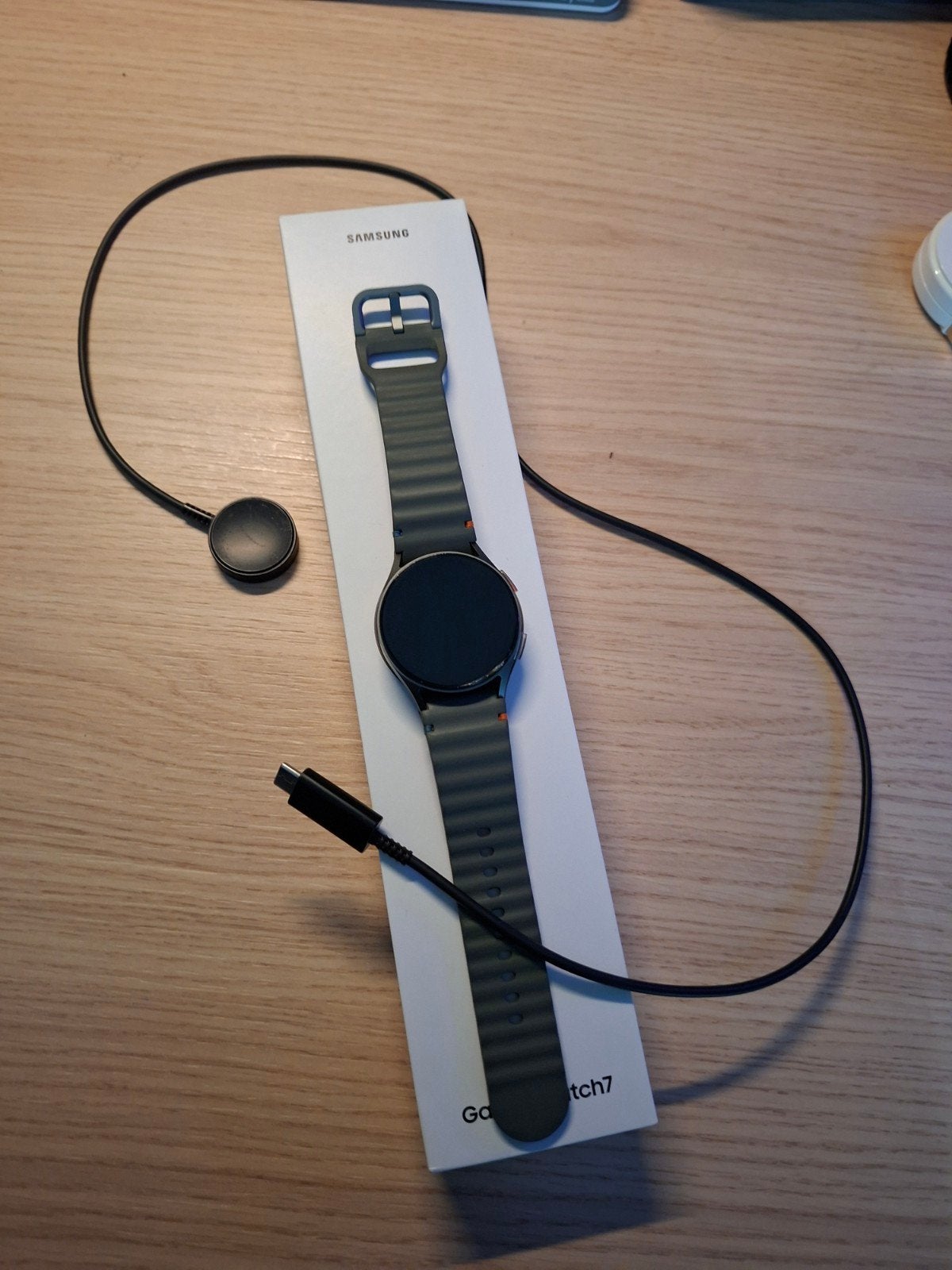 Samsung Galaxy Watch7 met doosje en informatieboekje, Sieraden, Tassen en Uiterlijk, Smartwatches, Ophalen of Verzenden, Zo goed als nieuw