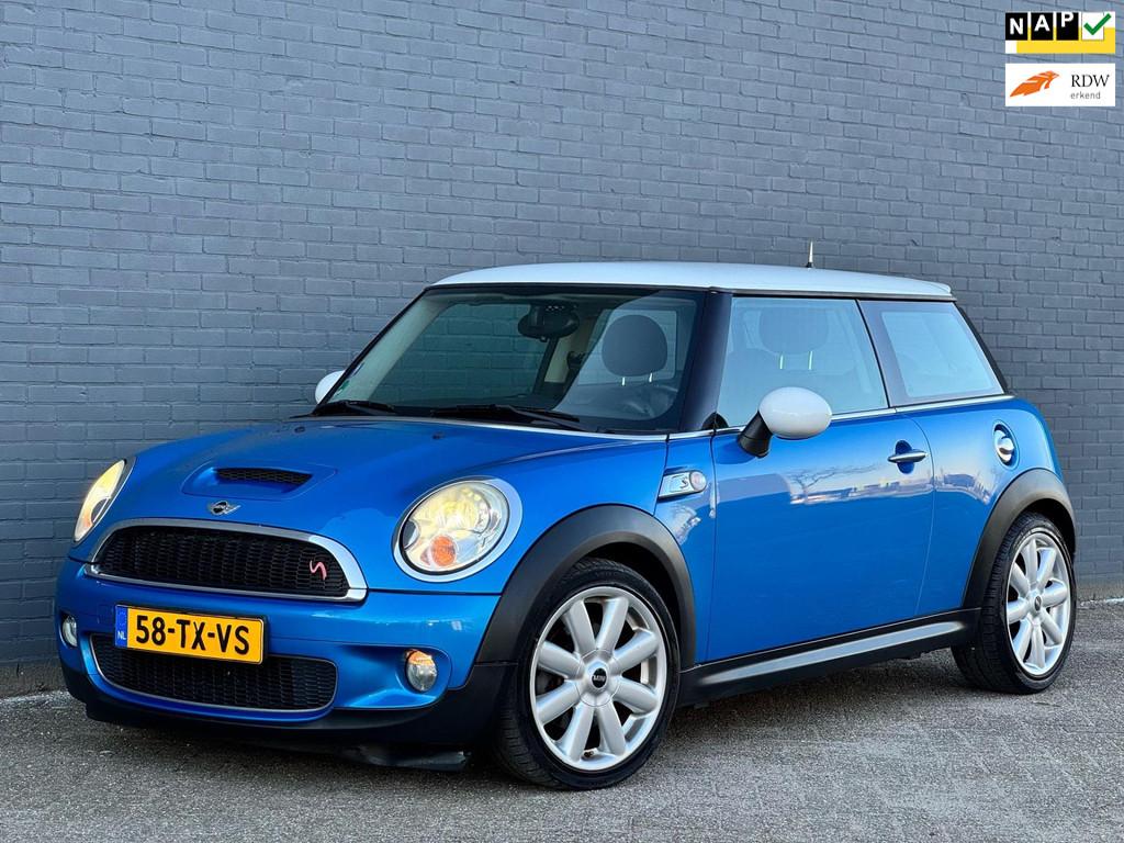 Mini Mini 1.6 Cooper S Chili/ORIGINEEL NL/KM MET NAP/INCL JA, Auto's, Mini, Traction-control, Gebruikt, 4 cilinders, Leder en Stof