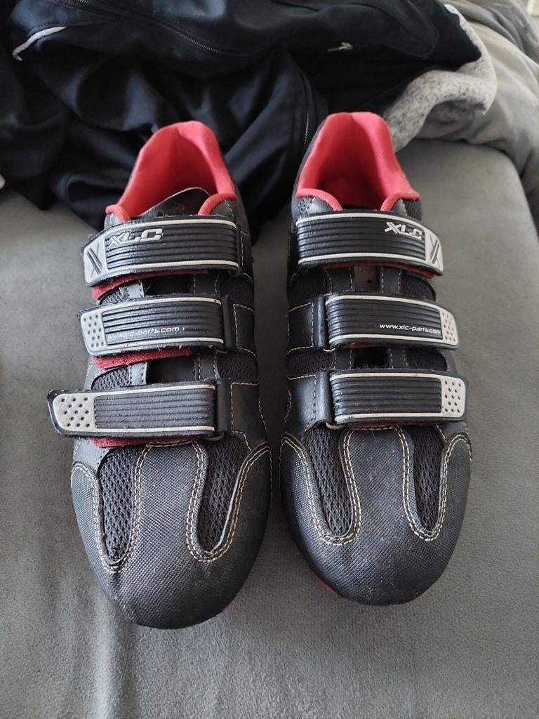 XLC Fietsschoenen - Zwart/Rood maat 44, Ophalen, Gebruikt, Heren, Schoenen