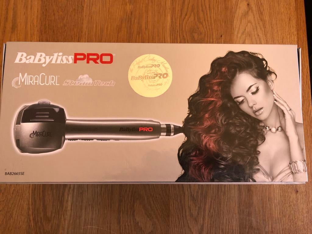 BaByliss PRO MiraCurl SteamTech Automatische Krultang, Ophalen of Verzenden, Nieuw, Haarverzorging